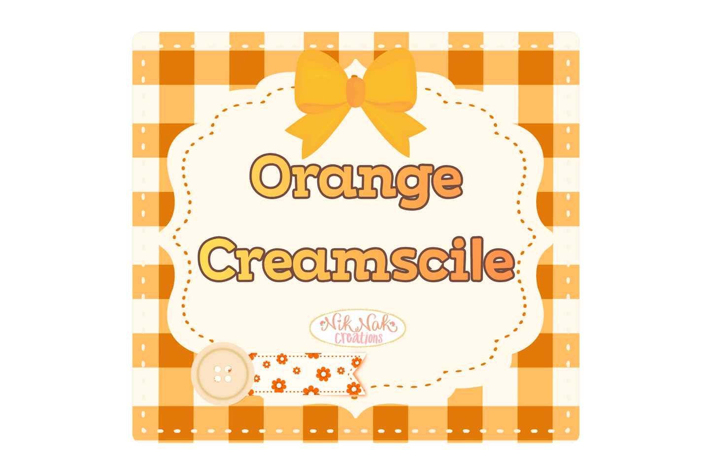 Orange Creamscile