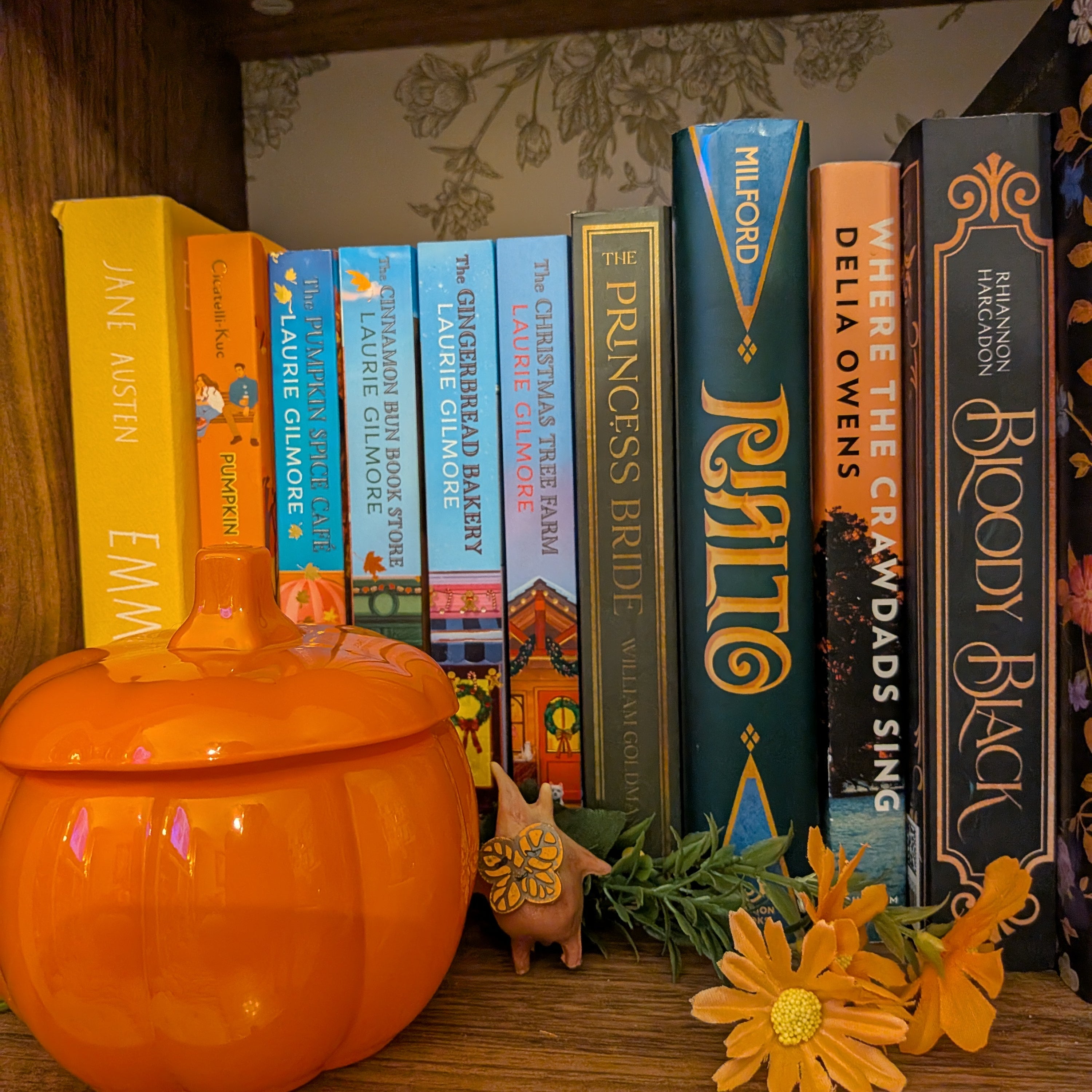 Orange Pumpkin Candle
