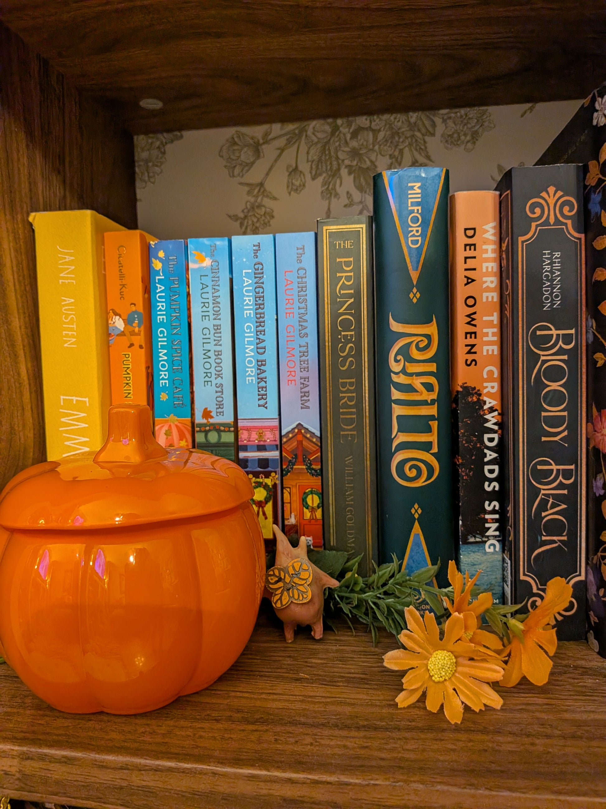 Orange Pumpkin Candle