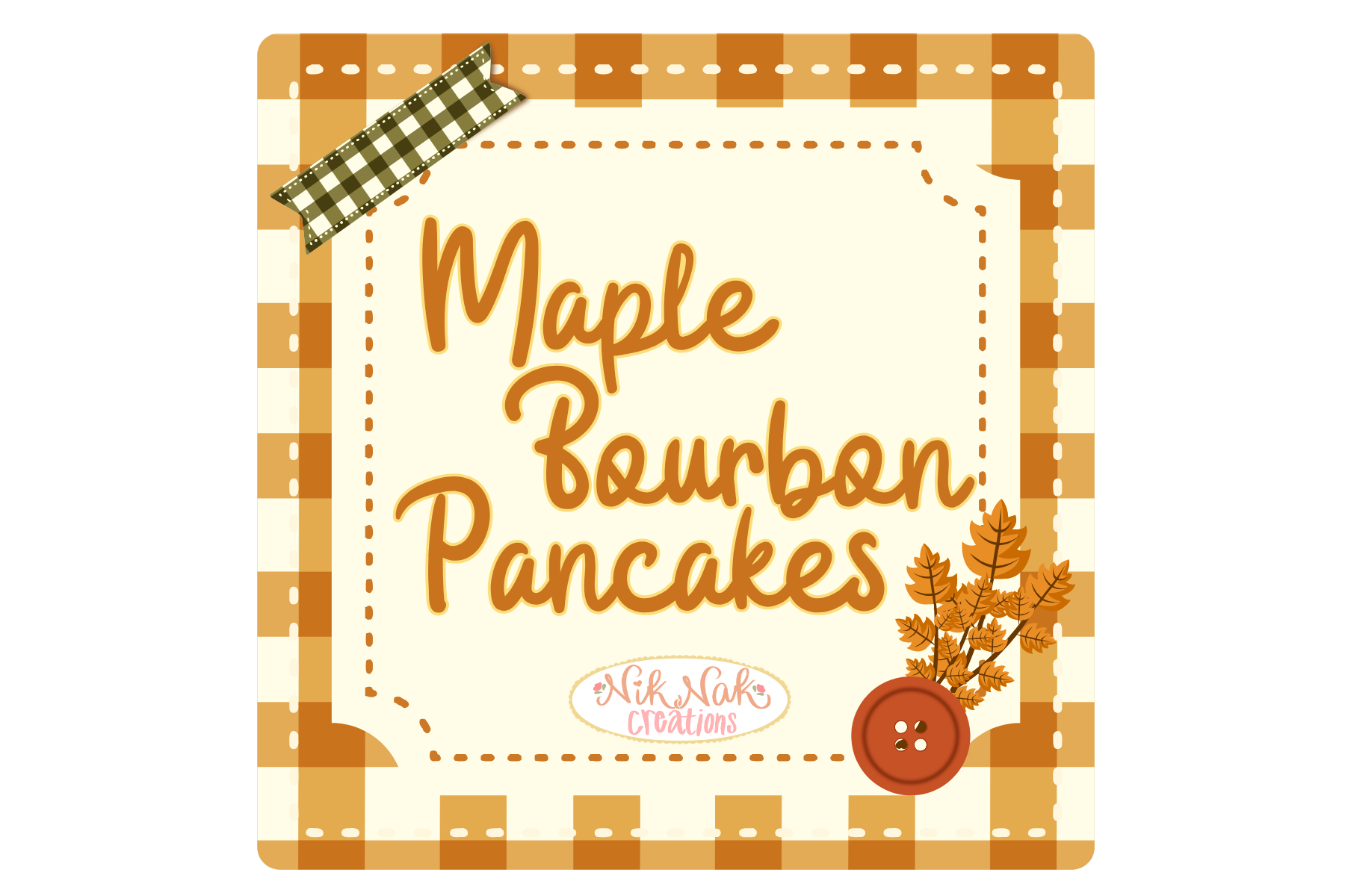 Maple Bourbon Pancakes