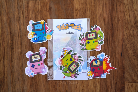 Johto Poke Sticker Pack